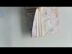 स्टेशनरी मानचित्र के लिए बायोडिग्रेडेबल नमी-सबूत आंसू प्रतिरोधी स्टोन पेपर 168gsm सिंथेटिक पेपर